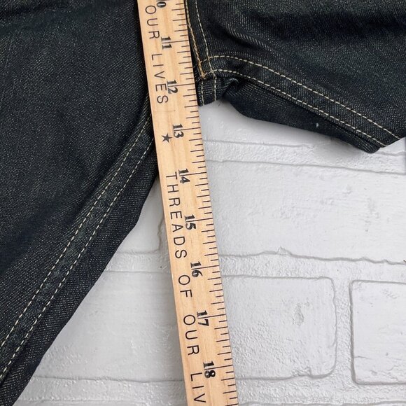 Levis‎ 505 Men Jeans 36Wx30L Dark Blue Straight Leg Denim Cotton PC9-00505-0550 - Picture 11 of 14